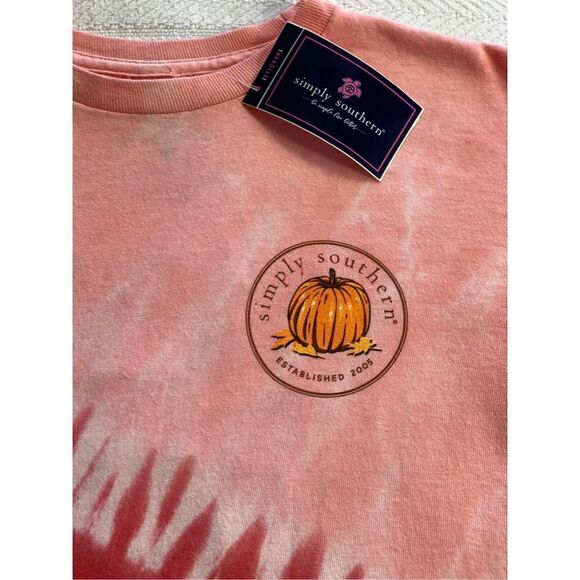 Simply Southern Women’s SMALL “HELLO FALL” Long Sleeve Top - Picture 3 of 11